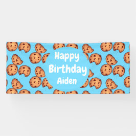 Muster für Chocolate Chip Cookies Banner