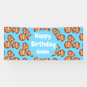 Muster für Chocolate Chip Cookies Banner