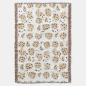 Muster für Chocolate Chip Cookies Decke (Vorderseite Vertikal)