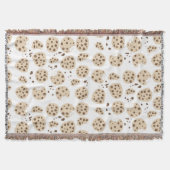 Muster für Chocolate Chip Cookies Decke (Vorderseite)