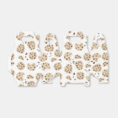 Muster für Chocolate Chip Cookies Geschenkschachtel (Ungefaltet)