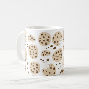 Muster für Chocolate Chip Cookies Kaffeetasse