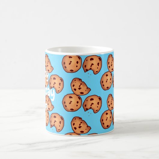 Muster für Chocolate Chip Cookies Kaffeetasse (Mittel)