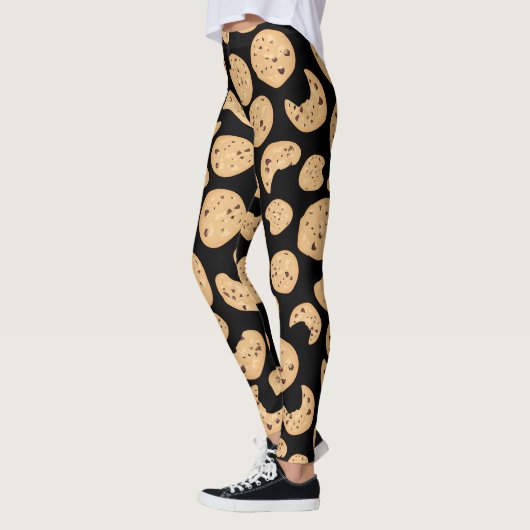 Muster für Chocolate Chip Cookies Leggings (Links)
