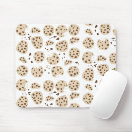 Muster für Chocolate Chip Cookies Mousepad