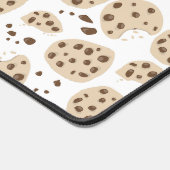 Muster für Chocolate Chip Cookies Schreibtischunterlage (Ecke)