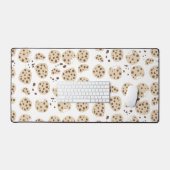 Muster für Chocolate Chip Cookies Schreibtischunterlage (Tastatur & Maus)