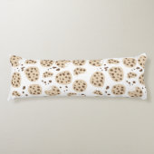 Muster für Chocolate Chip Cookies Seitenschläferkissen (Vorderseite)