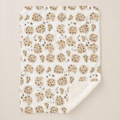 Muster für Chocolate Chip Cookies Sherpadecke (Vorderseite)