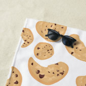 Muster für Chocolate Chip Cookies Strandtuch (Beispiel)