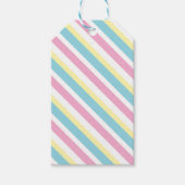 Muster für coole Farben Geschenkanhänger (Vorderseite)