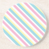 Muster für coole Farben Getränkeuntersetzer (Vorne)