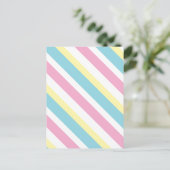 Muster für coole Farben Postkarte (Stehend Vorderseite)