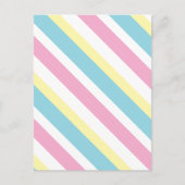 Muster für coole Farben Postkarte (Vorderseite)