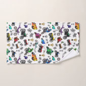 Muster für coole Motorradbilder Badhandtuch Set (Handtuch)