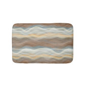 Muster für coole Retro-Abstrakte Waves Badematte (Vorderseite)