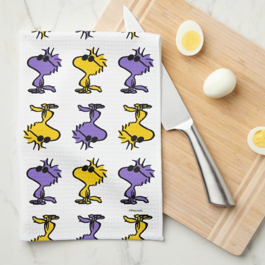 Muster für Coole Sonnenbrillen aus Holz Geschirrtuch (Viertel Falte)