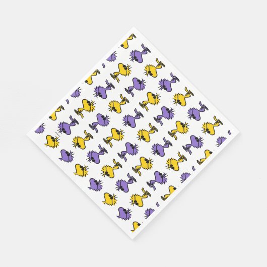 Muster für Coole Sonnenbrillen aus Holz Serviette (Ecke)