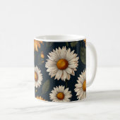 Muster für Daisies-Tasse Kaffeetasse (VorderseiteRechts)