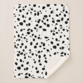 Muster für Dalmatiner Sherpadecke (Vorderseite)