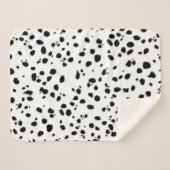 Muster für Dalmatiner Sherpadecke (Vorderseite (Horizontal))