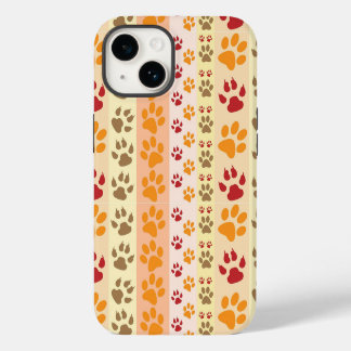 Muster für das beste Dog Paw Print Pets iPhone 14 Hülle