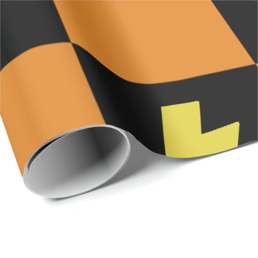 Muster für das Blinkzeichen der Prüfplatine, Y2K Geschenkpapier (Rolleneckpunkt)