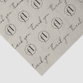 Muster für das Branding von Firmenlogos Seidenpapier (Ausschnitt)