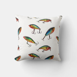 Muster für das Fischfangverhalten Kissen