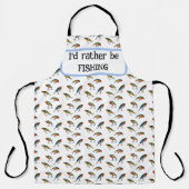 Muster für das Fischfangverhalten Schürze (Vorderseite)
