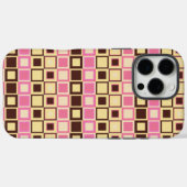 Muster für das geometrische und braune Quadrat im  Case-Mate iPhone Hülle (Rückseite (Horizontal))