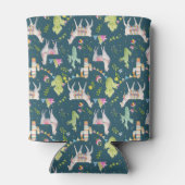 Muster für das Lama-Wasserfarbenfeld Dosenkühler (Rückseite)