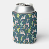 Muster für das Lama-Wasserfarbenfeld Dosenkühler (Kanne Rückseite)