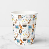 Muster für das medikamentöse Vet-Vet-Vet Pappbecher (Vorderseite)