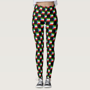 Muster für das Muster der äquatorialen Guinea Leggings
