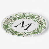 Muster für das Muster der Blätter für die klassisc Pappteller (Schrägansicht)