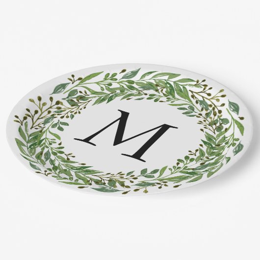 Muster für das Muster der Blätter für die klassisc Pappteller (Schrägansicht)