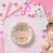 Muster für das Muster des Blumenmusters Pappteller (Party)