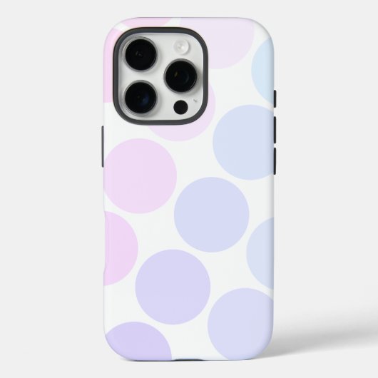 Muster für das Muster des Pastellkreises Case-Mate iPhone Hülle (Rückseite)