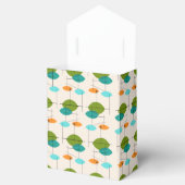 Muster für das Muster im Retro-Atomprogramm Geschenkschachtel (Geöffnet)