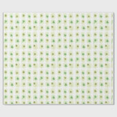 Muster für das Patchwork für Kleeblätter und Klebe Geschenkpapier (Flach)