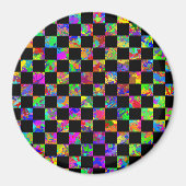 Muster für das Schachbrett-Motherboard des Paint-S Magnet (Vorne)