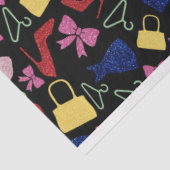 Muster für das Shopping-Mode-Zubehör Seidenpapier (Ausschnitt)