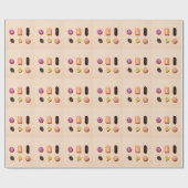 Muster für das Sortiment Retro Candy Geschenkpapier (Flach)