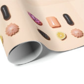 Muster für das Sortiment Retro Candy Geschenkpapier (Rolleneckpunkt)