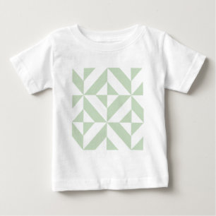 Muster für Deko-Kubikmuster in der Größe grün geom Baby T-shirt