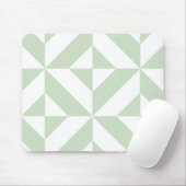 Muster für Deko-Kubikmuster in der Größe grün geom Mousepad (Mit Mouse)