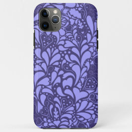 Muster für dekorative Herzen und Schnörkel Case-Mate iPhone Hülle