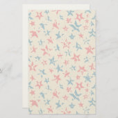 Muster für den 4. Juli Briefpapier (Vorne/Hinten)