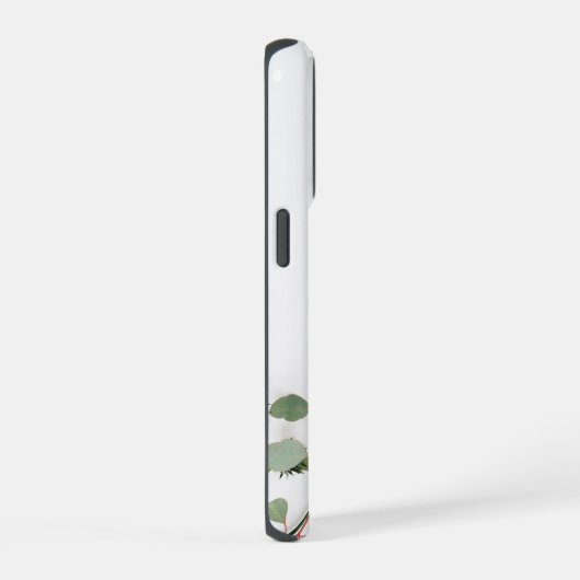 Muster für den Blumenhintergrund iPhone Hülle (Rechte Seite)